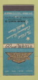 Matchbook Cover - Travelo Coach Raymond Products Saginaw MI WEAR 30 Stick