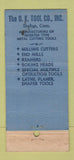 Matchbook Cover - OK Tool Company Shelton KY WEAR 30 Stick