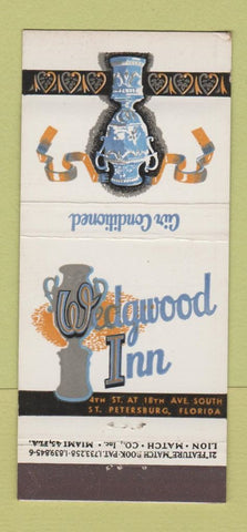 Matchbook Cover - Wedgwood Inn St Petersburg FL 21 Strike Feature
