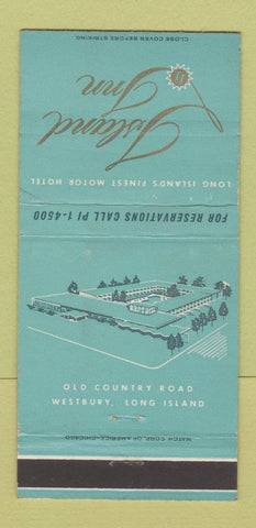 Matchbook Cover - Island Inn Westbury LI NY 30 Strike