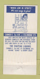 Matchbook Cover - The Chateau Denver Colorado 30 Strike