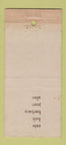 Matchbook Cover - The Franks 21 Strike Feature