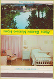 Matchbook Cover - Moss Garden Nursing Home Bakersfield CA 40 Strike