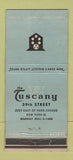 Matchbook Cover - The Tuscany New York City WEAR 30 Stick