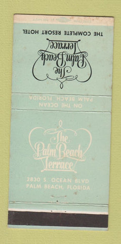 Matchbook Cover - Palm Beach Terrace FL 30 Strike