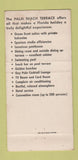 Matchbook Cover - Palm Beach Terrace FL 30 Strike