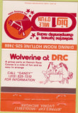 Matchbook Cover - Wolverine Harness Horse Racing Livonia MI 40 Strike