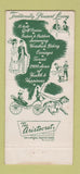 Matchbook Cover - Bedford Springs Hotel Bedford PA WEAR 30 Strike