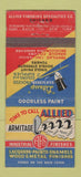 Matchbook Cover - Allied Armitage Chicago IL 21 Strike Feature