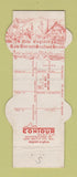 Matchbook Cover - New England Raw Bar Miami FL Feature Contour