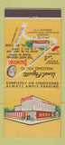 Matchbook Cover - Dagwoods Restaurant Saint St Laurent QC 21 Strike Feature