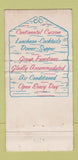 Matchbook Cover - Capt Collins Table Williston Park LI NY 30 Strike