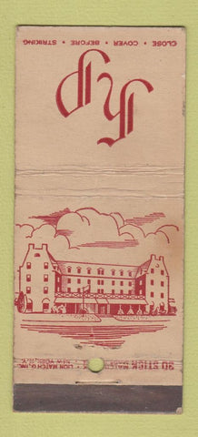 Matchbook Cover - Hotel Henry Perkins Riverhead LI NY WEAR 30 Stick