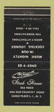 Matchbook Cover - Island Steka House Carle Place LI NY 30 Strike