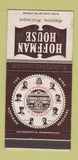 Matchbook Cover - Hoffman House Madison WI 30 Strike