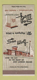 Matchbook Cover - Sea Wolf Restaurant Oakland CA 30 Strike