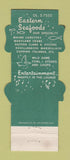 Matchbook Cover - Captain's Table Los Angeles CA Contour