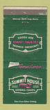 Matchbook Cover - Summit House Restaurant Branford CT 30 Strike