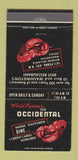 Matchbook Cover - Occidental Restaurant Washington DC lobster 30 Strike