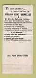 Matchbook Cover - International Inn Miami Beach FL 30 Strike