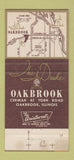 Matchbook Cover - Drake Hotel Oakbrook IL WEAR 30 Strike