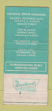 Matchbook Cover - General Grinding Wheel Philadelphia PA WEAR 30 Strike