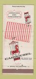Matchbook Cover - Carrousel Inn Cincinnati OH WEAR 30 Strike