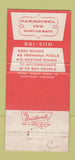 Matchbook Cover - Carrousel Inn Cincinnati OH WEAR 30 Strike
