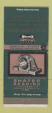 Matchbook Cover - Shafer Bearings Downers Grove IL Moffatt 30 Strike