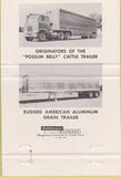 Matchbook Cover - American Body Trailer Oklahmoa City trailers 40 Strike