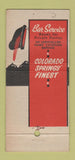 Matchbook Cover - Swiss Chalet Restaurant Colorado Springs 30 Stick