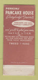 Matchbook Cover - Perkins Pancake House Silverton OH WEAR 30 Strike