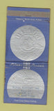 Matchbook Cover - 1951 Pontiac Royal Butler NJ WORN 30 Strike