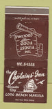 Matchbook Cover - Catpain's Inn Long Beach CA 30 Strike