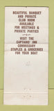 Matchbook Cover - Catpain's Inn Long Beach CA 30 Strike