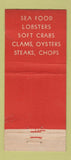 Matchbook Cover - Peter O'Neill Bay Shore LI Restaurant 21 Strike Feature