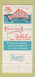 Matchbook Cover - Isaac Fass Seafood Portsmouth VA 30 Strike