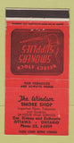 Matchbook Cover - Windsor Smoke Shop Ottawa ON 30 Strike