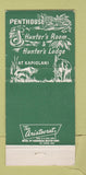 Matchbook Cover - Evergreen Restaurant Honolulu? Hawaii WEAR 30 Strike