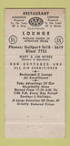 Matchbook Cover - Friendship House Mississippi City MS WEAR 30 Strike