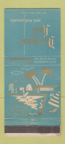 Matchbook Cover - Disneyland Hotel Anaheim CA WEAR 30 Strike