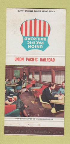 Matchbook Cover - Union Pacific Railroad Redwood Lounge WEAR 30 Strike