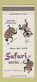 Matchbook Cover - Safari Hotel Scottsdale AZ 30 Strike