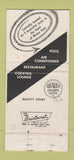 Matchbook Cover - Mount Vernon Motor Lodge Winter Park FL 30 Strike