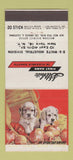 Matchbook Cover - SS White Shafts New York City puppies 30 Stick