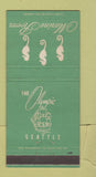 Matchbook Cover - Olympic Hotel Seattle WA Marine Room 30 Strike