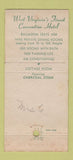 Matchbook Cover - Hotel Prichard Huntington WV lobster 30 Strike