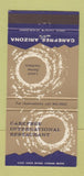 Matchbook Cover - Carefree International Restaurant AZ 30 Strike