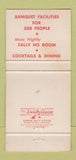 Matchbook Cover - Berkeley House Motor Hotel Berkeley CA 30 Strike