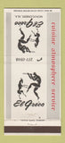 Matchbook Cover - El Greco Restaurant Montgomery AL 30 Strike